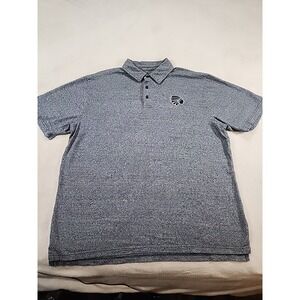 Camp David Gray Polo Shirt With‎ Indian Embroidered On Chest Size XL